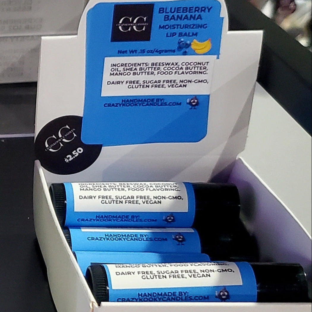 BLUEBERRY BANANA, Lip Balm, 0.15oz