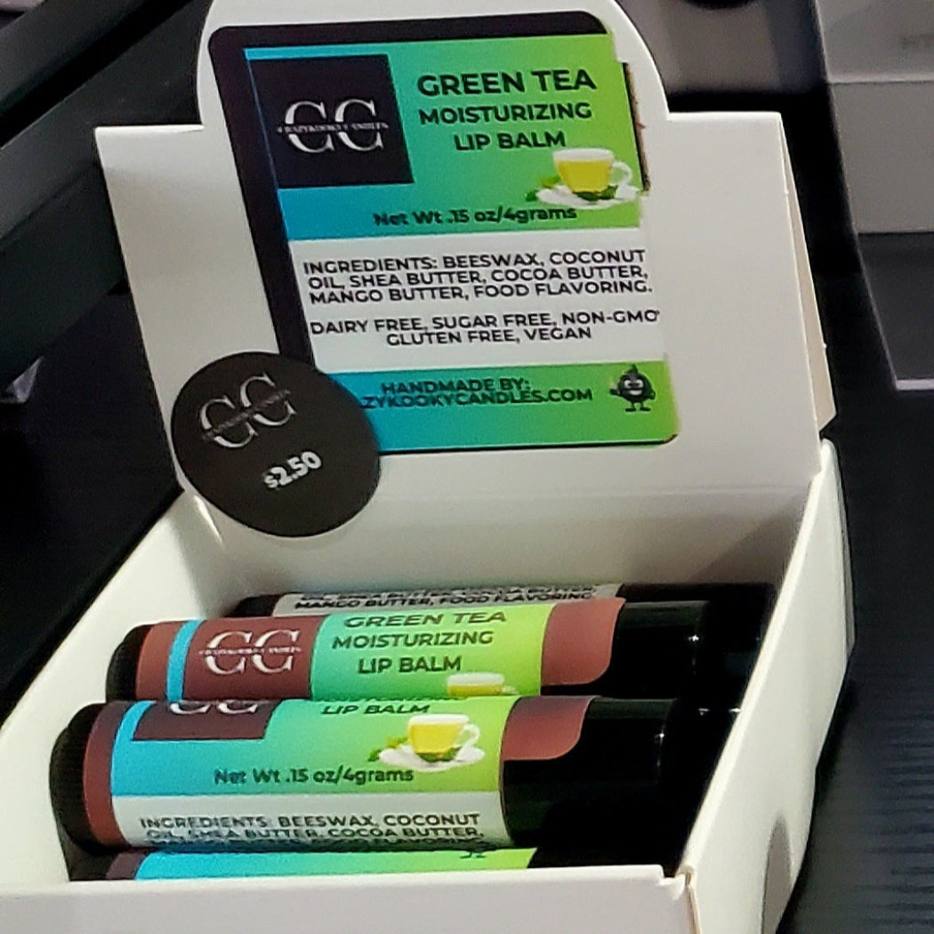 GREEN TEA, Lip Balm, 0.15oz