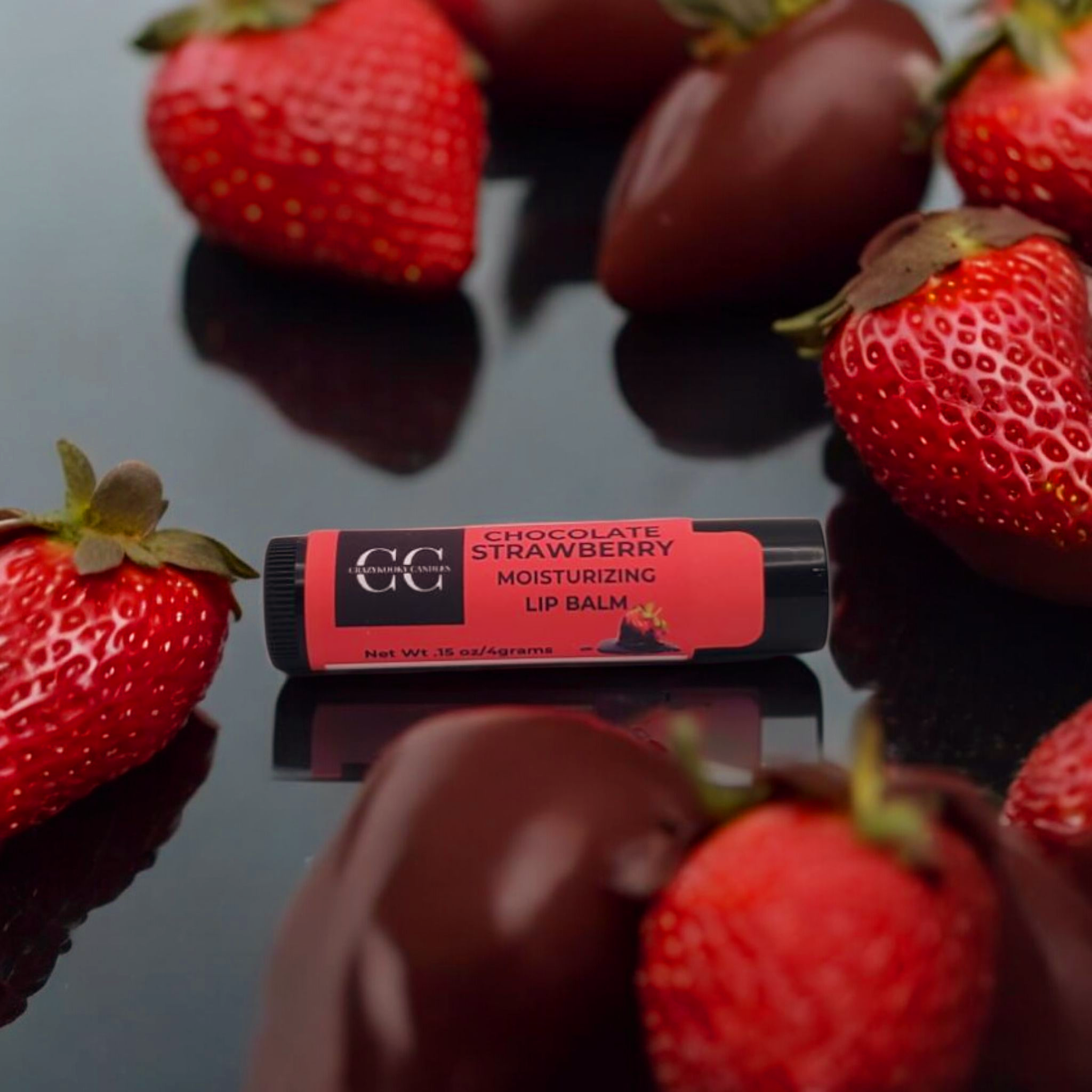 CHOCOLATE STRAWBERRY, Lip Balm, 0.15oz
