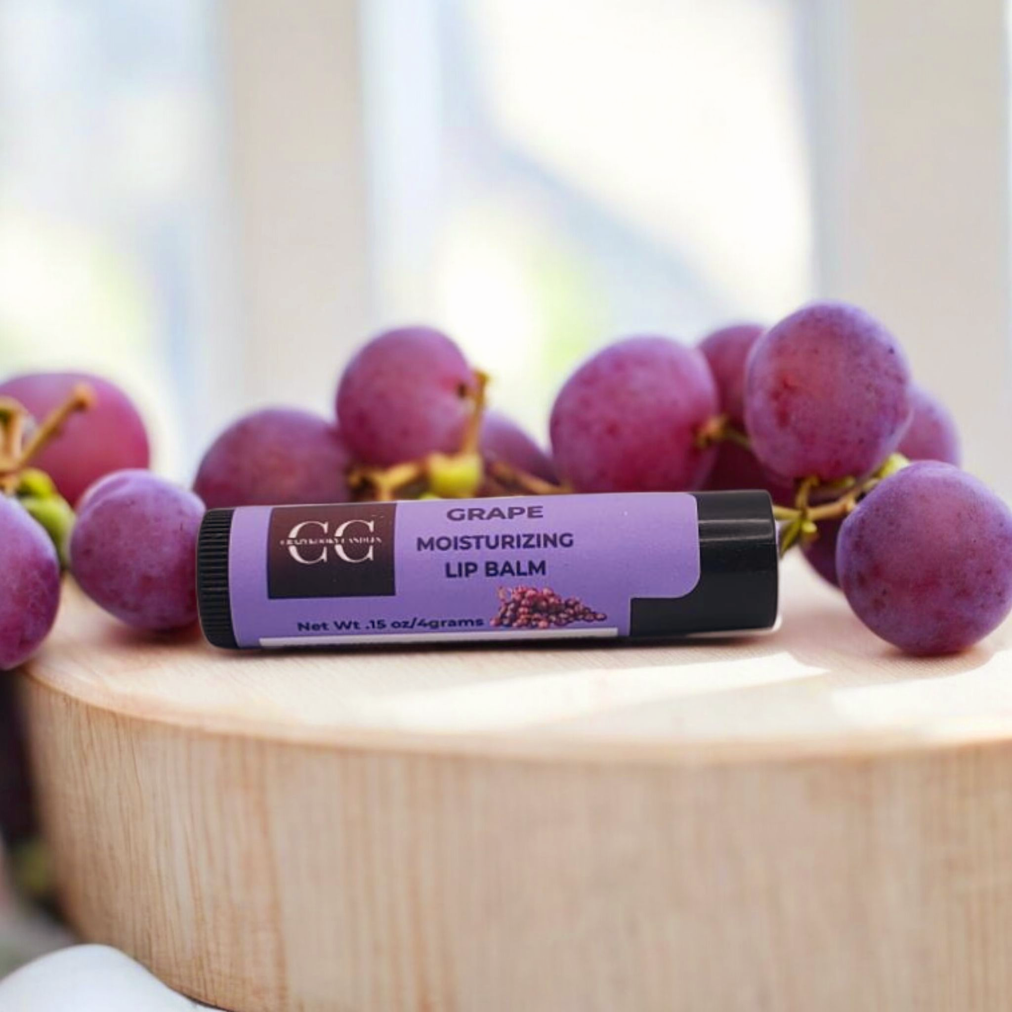 GRAPE, Lip Balm, 0.15oz