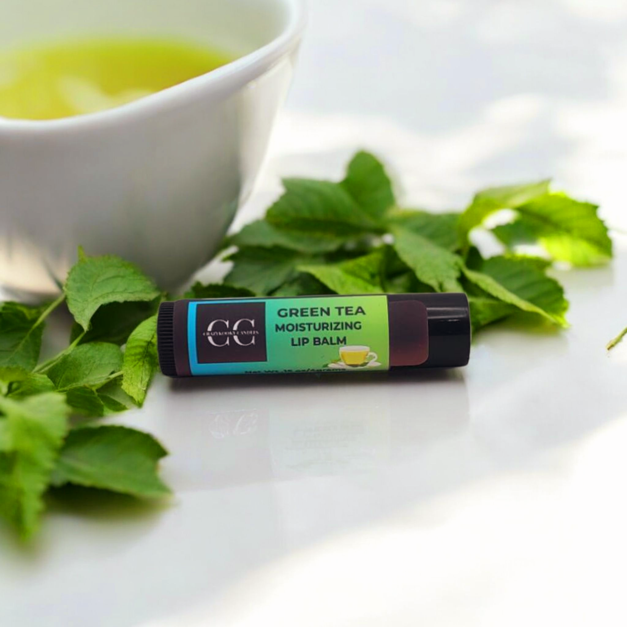 GREEN TEA, Lip Balm, 0.15oz
