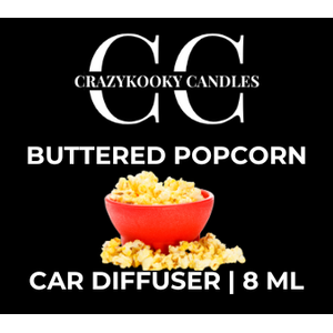 BUTTERED POPCORN - Car Diffuser, 8ml