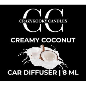 CREAMY COCONUT - Car Diffuser, 8ml