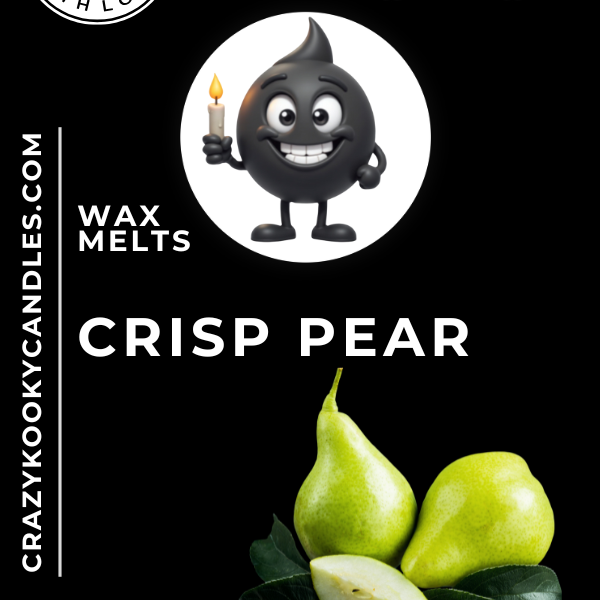 CRISP PEAR - Wax Melts, Scented Coconut Soy, 3.5oz