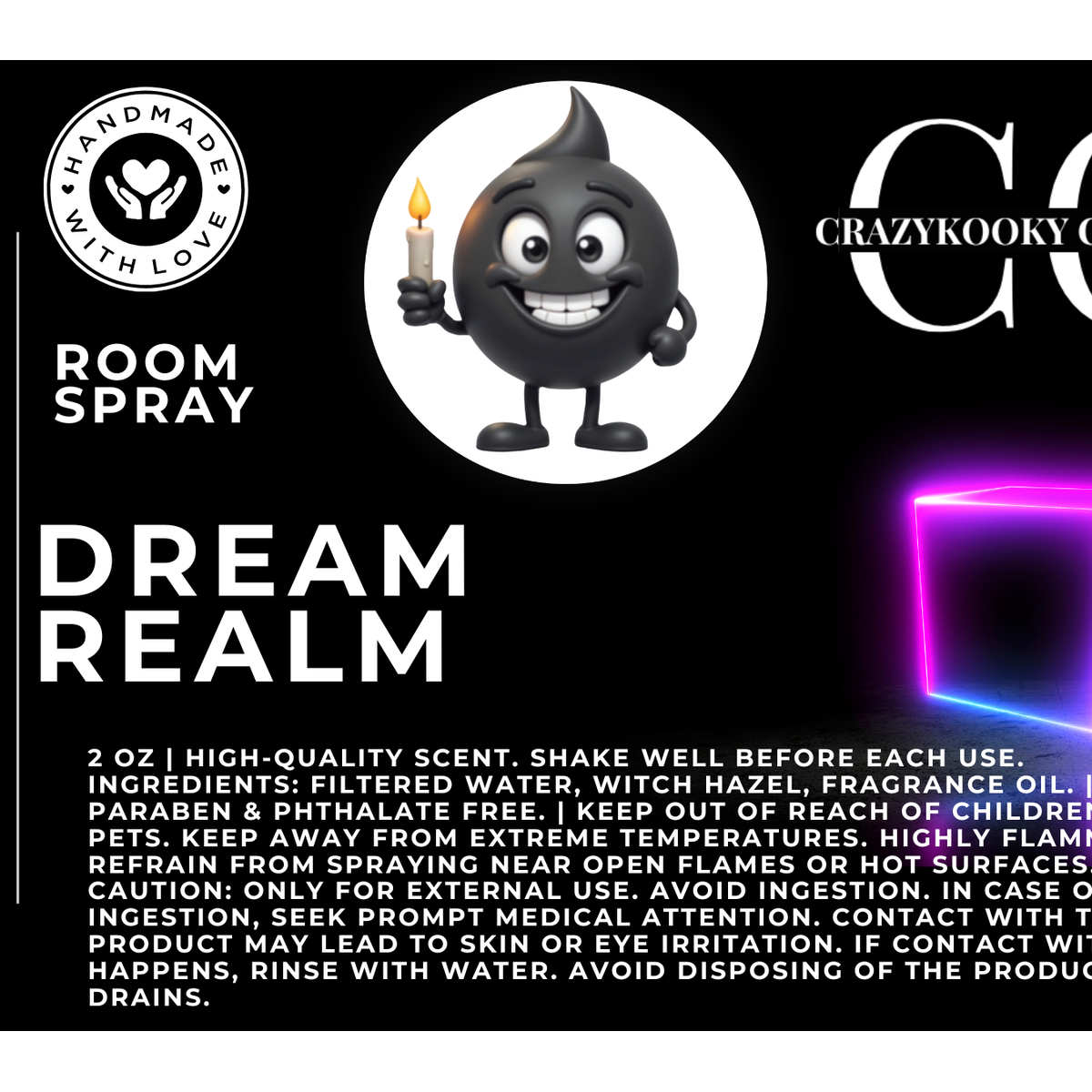 DREAM REALM - Room Spray, 2oz