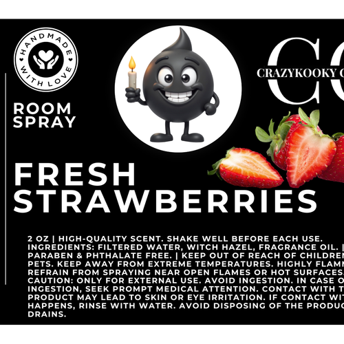 FRESH STRAWBERRIES - Room Spray, 2oz