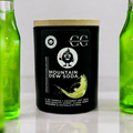 MOUNTAIN DEW SODA - Funny Candle, Scented Coconut Soy Candle, 6oz