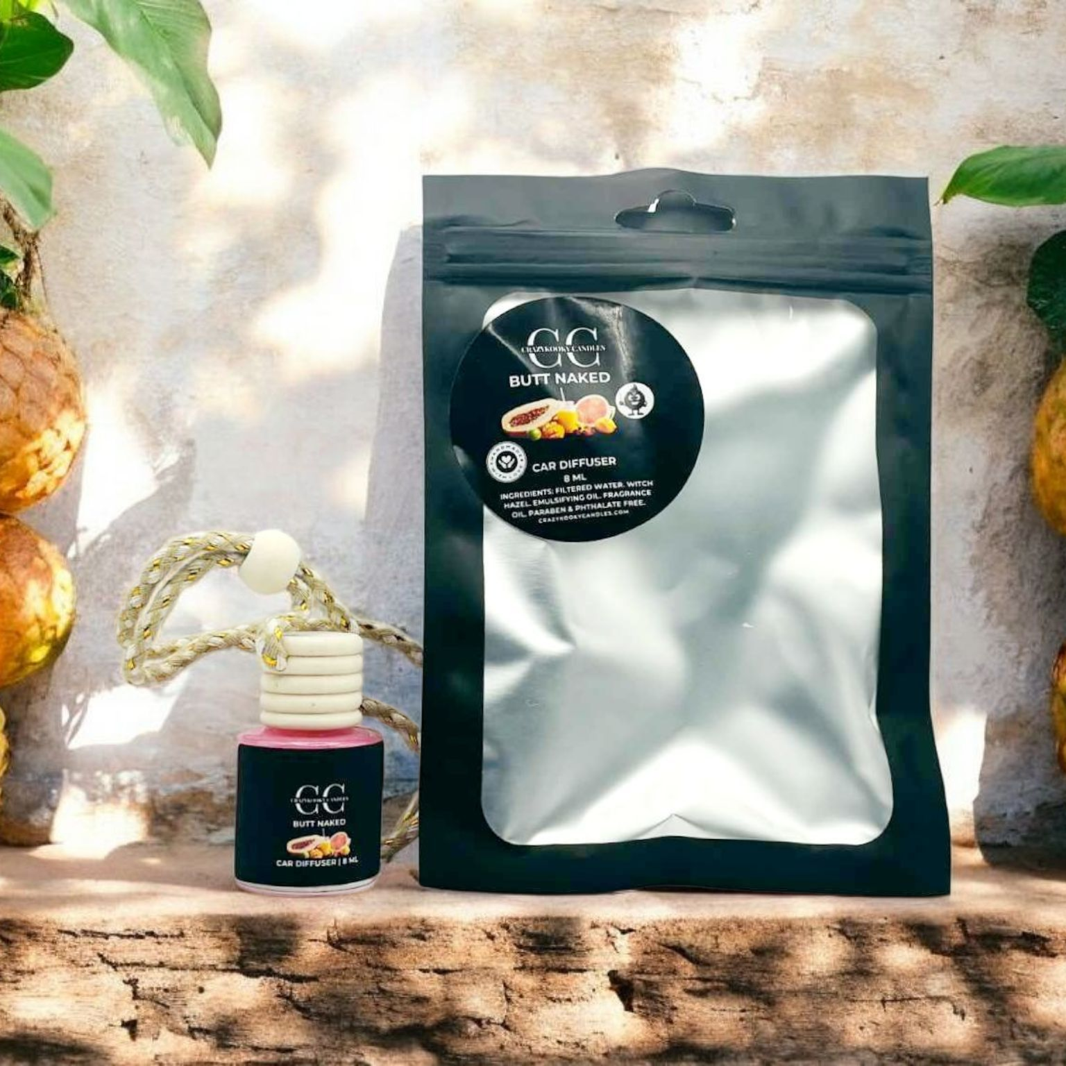 BUTT NAKED - Car Diffuser, 8ml