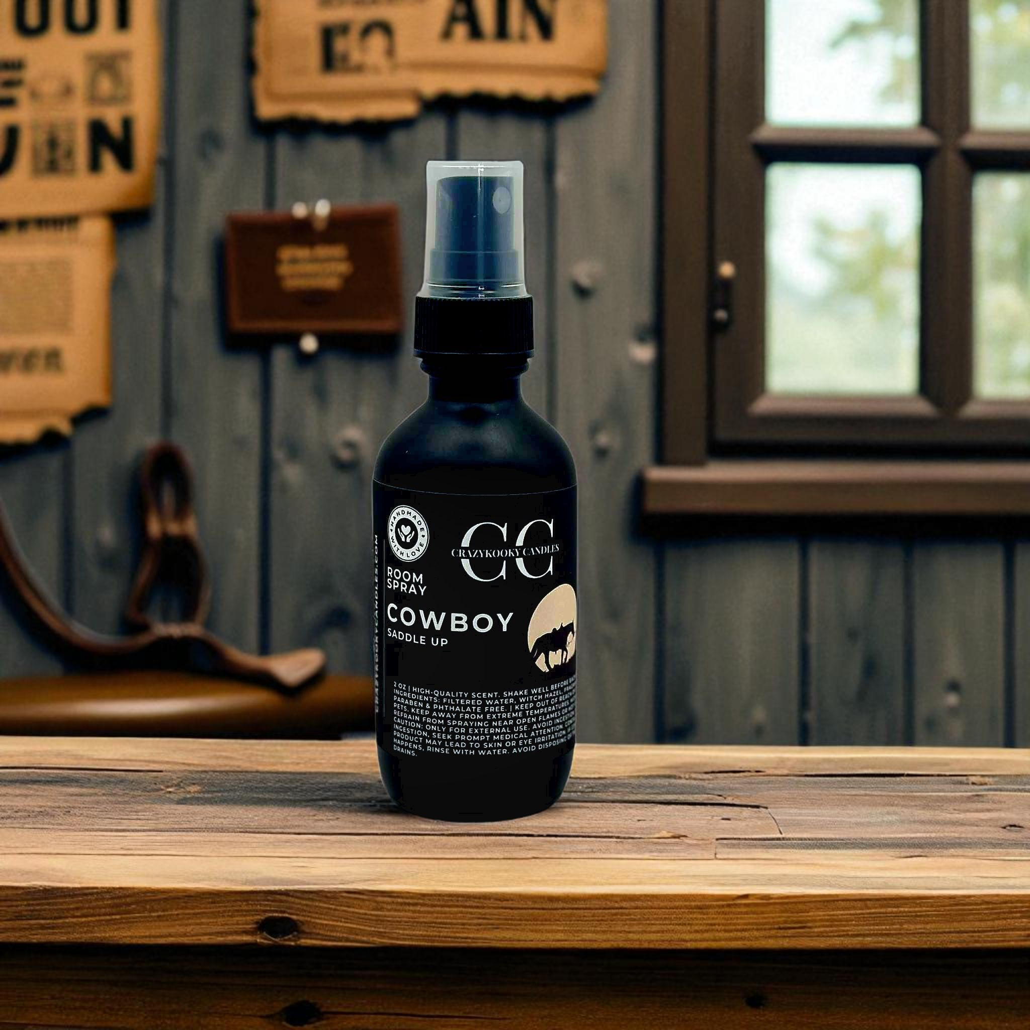 COWBOY - Room Spray, 2oz