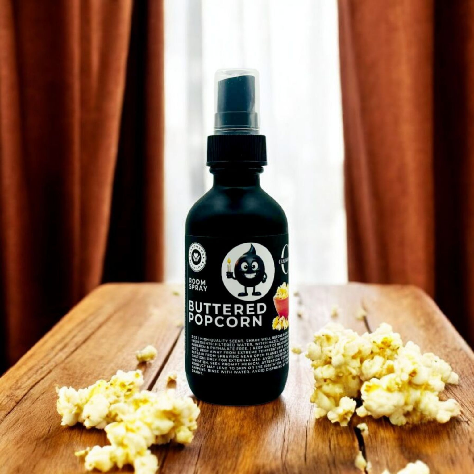 BUTTERED POPCORN - Room Spray, 2oz