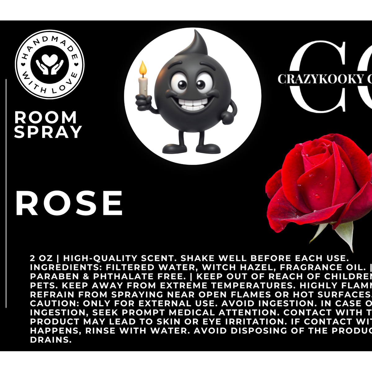 ROSE - Room Spray, 2oz
