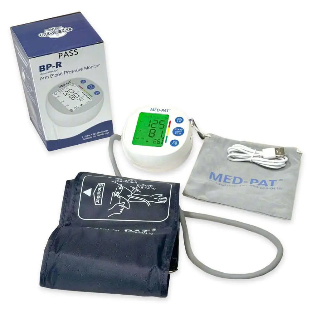 Med-Pat BP-R Round Blood Pressure Monitor | Automatic Digital BP Machine